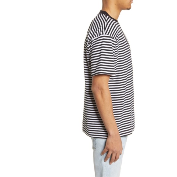 OBEY- Apex Striped Crew Sk8R Shirt (NWT) - Picture 4 of 15